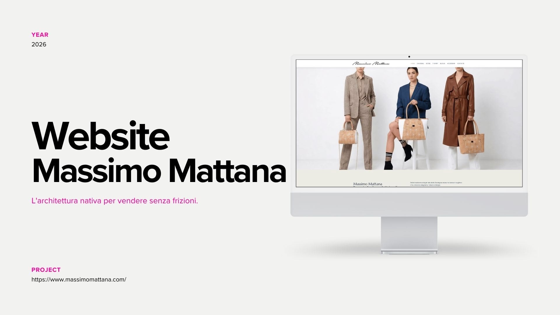 Massimo Mattana: progetto di Davide Baraldi