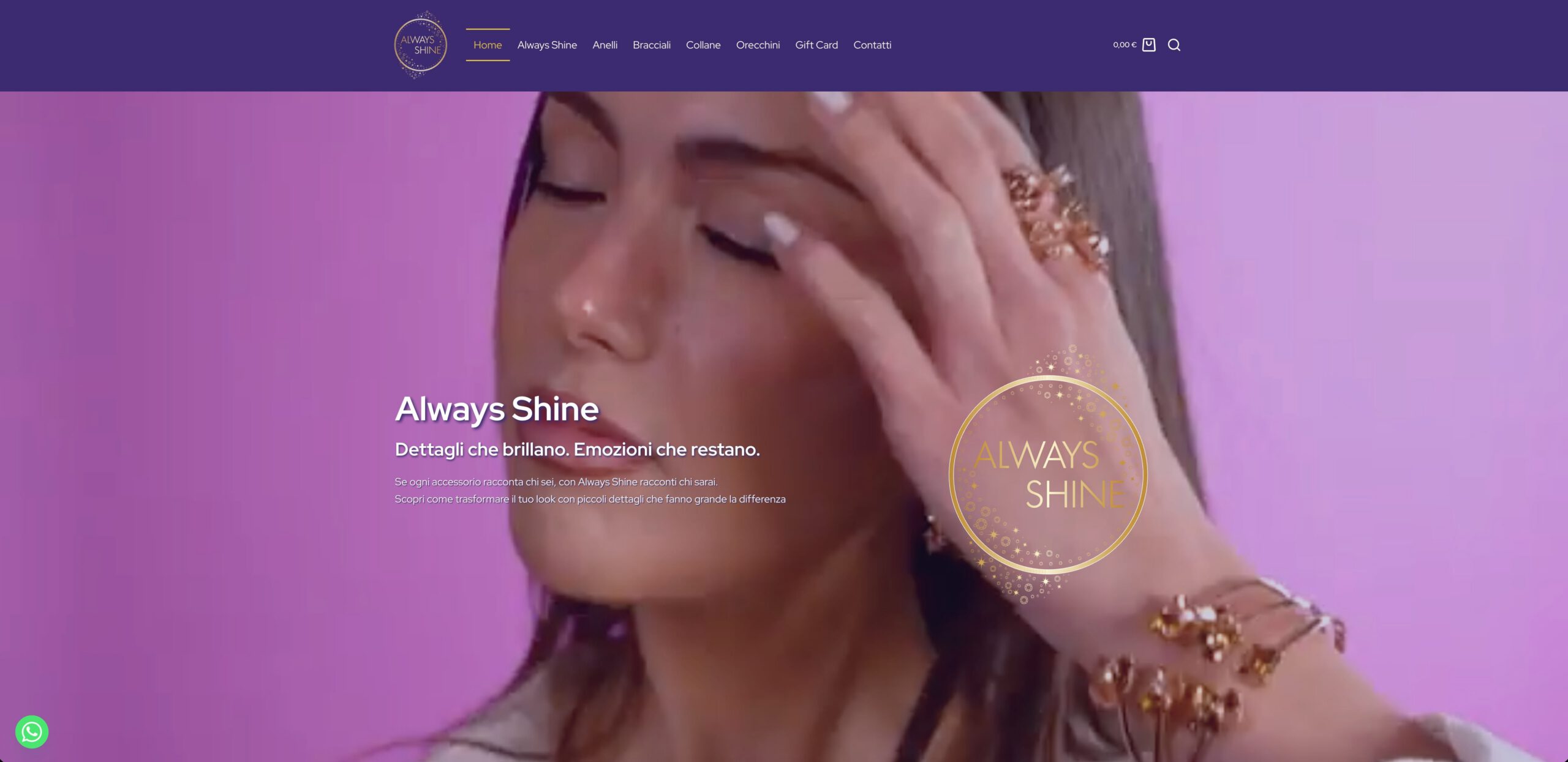 Realizzazione Sito Web Always Shine always shine